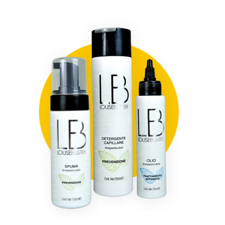 kit louse buster prevenzione e soluzione ai pidocchi
